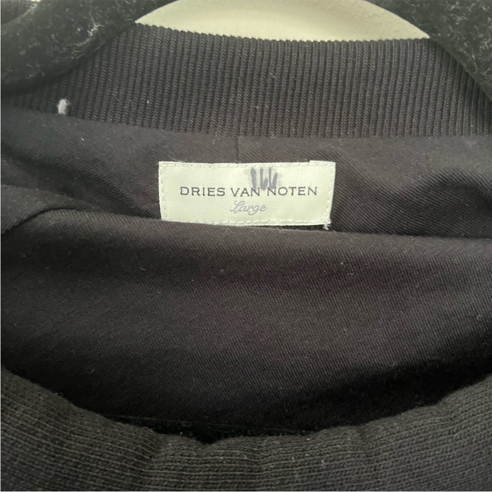 Dries Van Noten Black Sculptural Sweatshirt - Picture 3 of 10